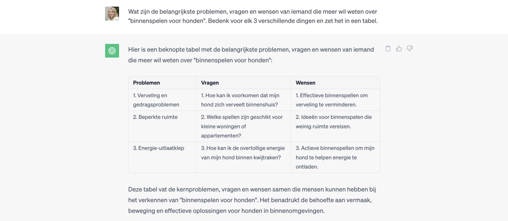 Problemen, vragen en wensen van mensen die meer willen weten over binnenspelen met je hond. 